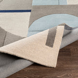 Surya Rug Co. Brooklyn Aqua Rug | Rectangular Rugs | Rugs Done Right 