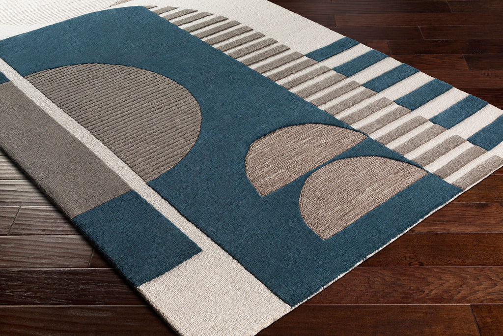 surya rug co brooklyn bro 2303 teal rug