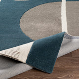 surya rug co brooklyn bro 2303 teal rug