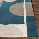 surya rug co brooklyn bro 2303 teal rug