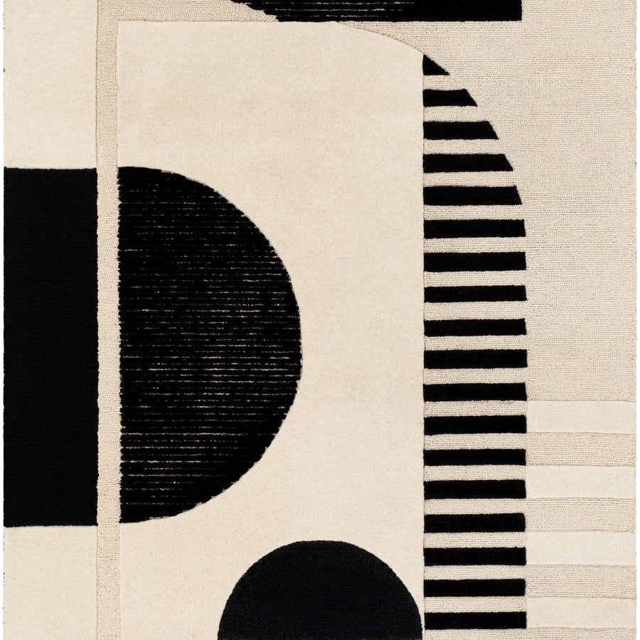Surya Rug Co. Brooklyn Black Rug | Rugs Done Right | Black Rugs 