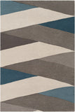 surya rug co brooklyn bro 2307 teal rug