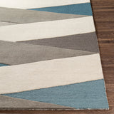 surya rug co brooklyn bro 2307 teal rug