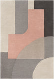surya rug co brooklyn bro 2308 pale pink rug