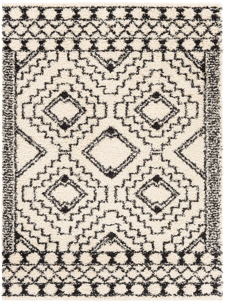surya beni shag bsh 2300 cream rug