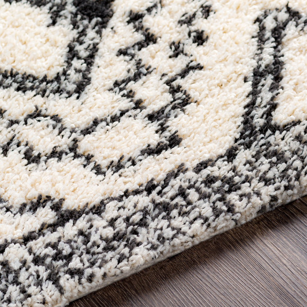 surya beni shag bsh 2300 cream rug