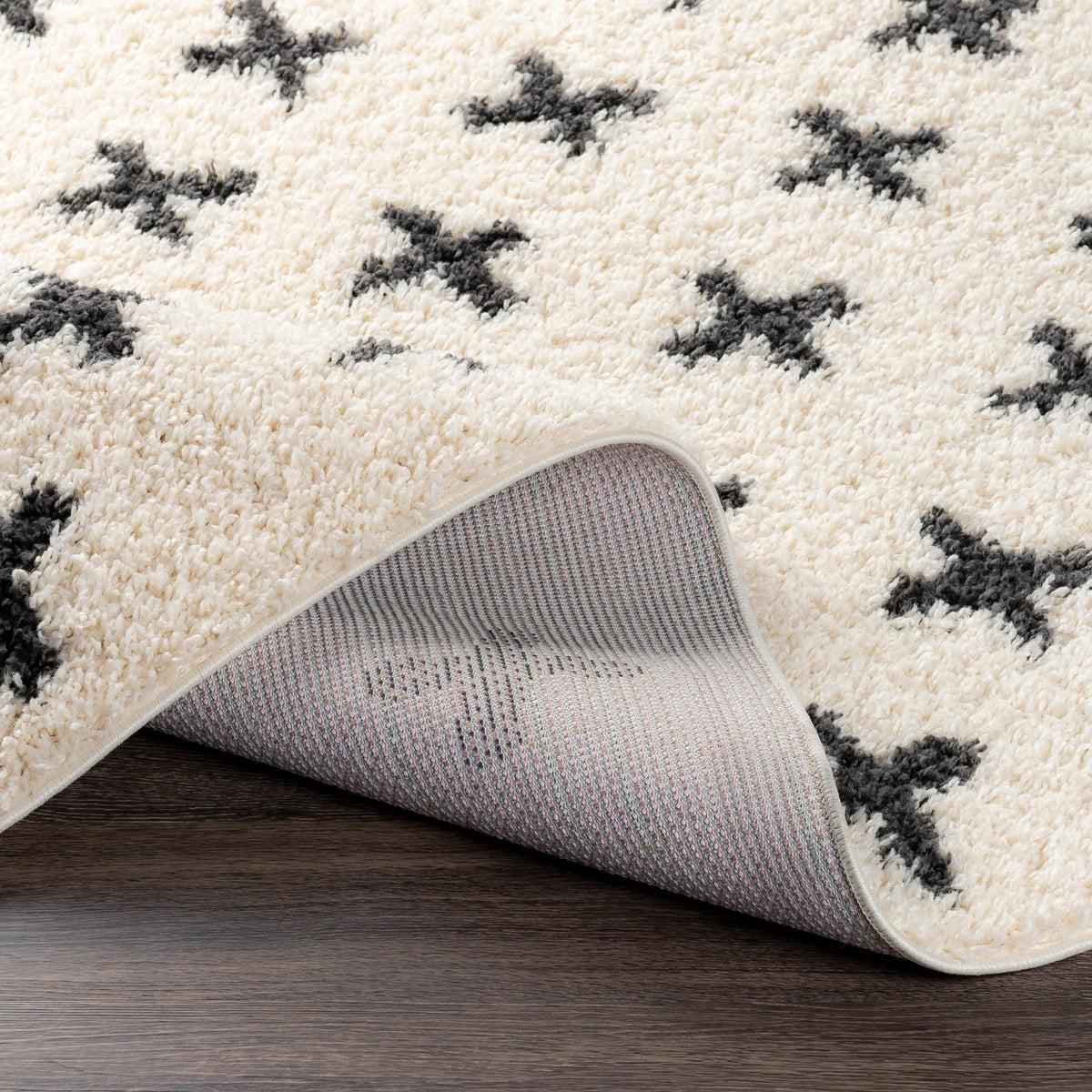 surya beni shag bsh 2304 cream rug