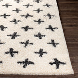 surya beni shag bsh 2304 cream rug