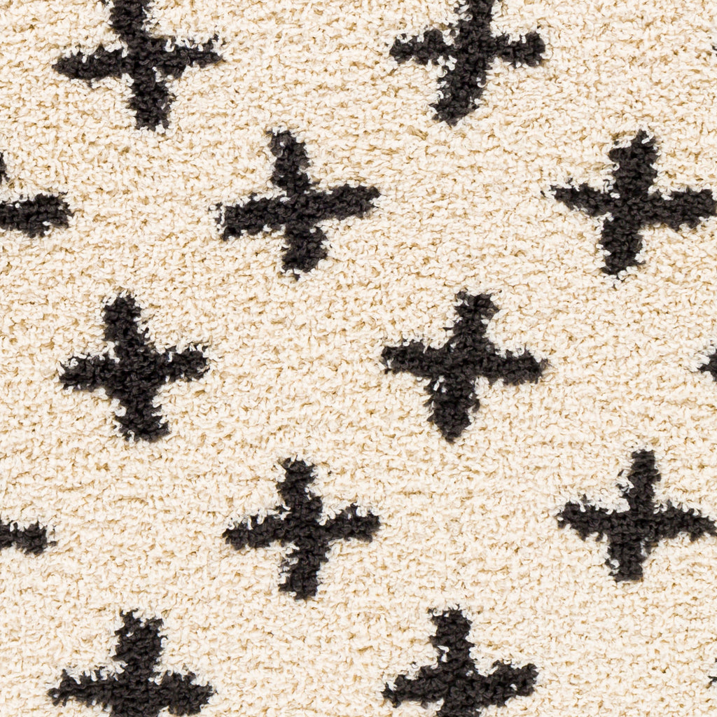 surya beni shag bsh 2304 cream rug