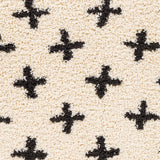 surya beni shag bsh 2304 cream rug