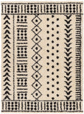 surya beni shag bsh 2305 cream rug