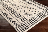 surya beni shag bsh 2305 cream rug