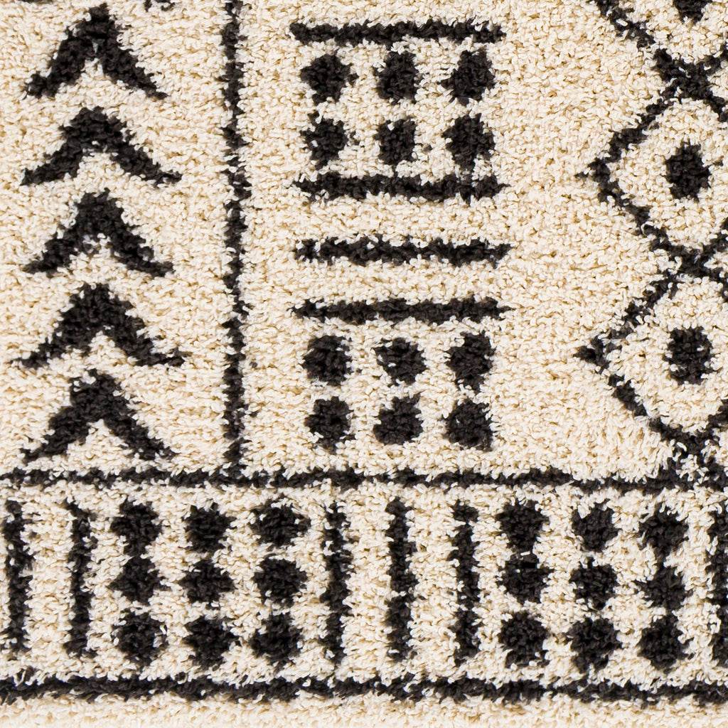 surya beni shag bsh 2305 cream rug