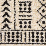 surya beni shag bsh 2305 cream rug