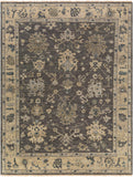 surya rug co biscayne bsy 2307 charcoal rug