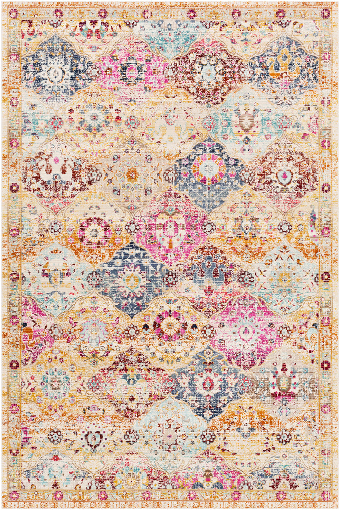 surya dublin dub 2312 bright pink rug