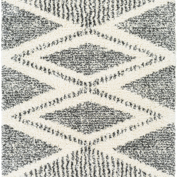 surya rug co deluxe shag dxs 2309 charcoal rug