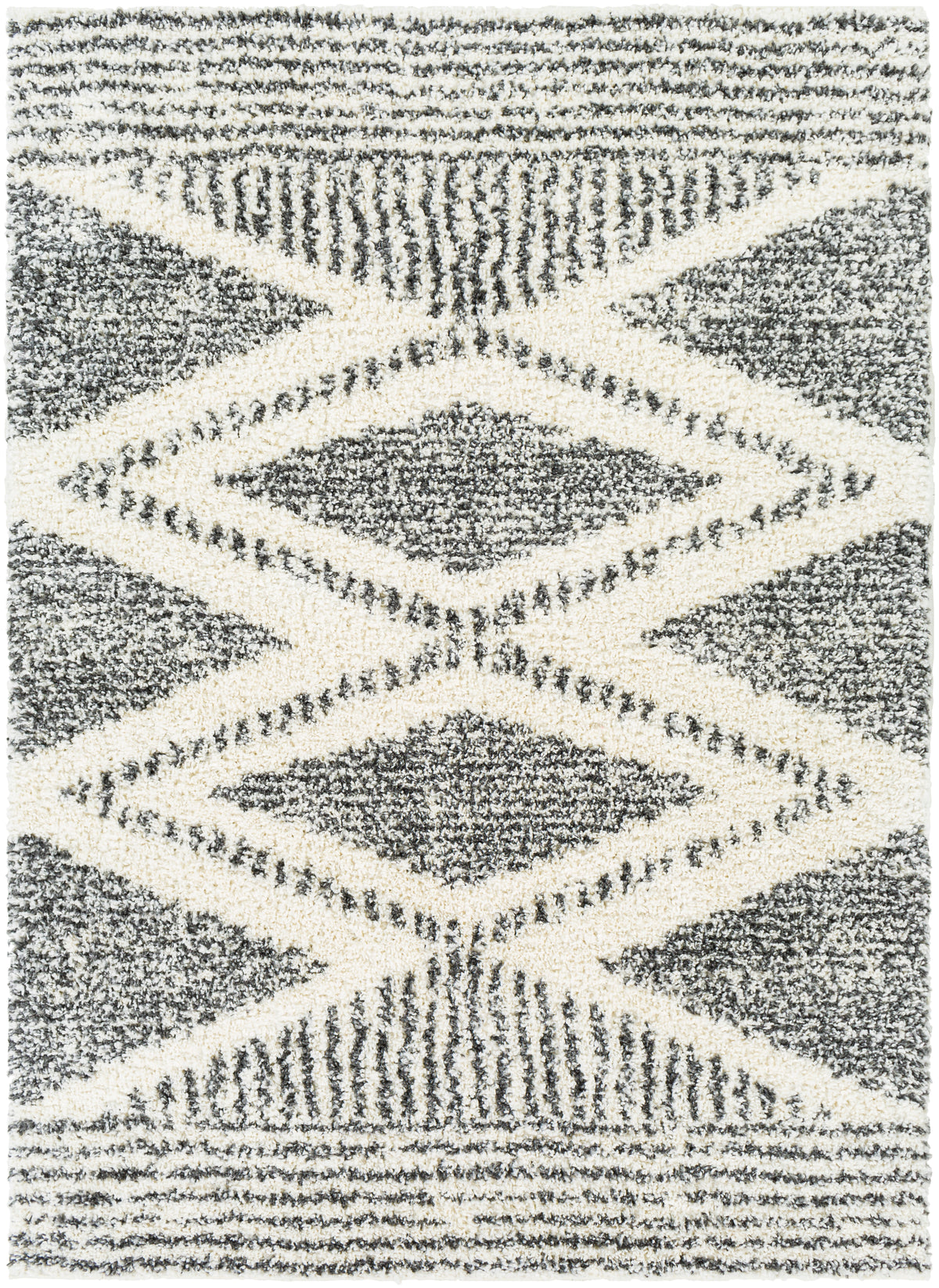 surya rug co deluxe shag dxs 2309 charcoal rug