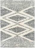 surya rug co deluxe shag dxs 2309 charcoal rug
