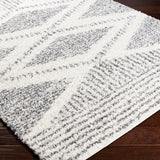 surya rug co deluxe shag dxs 2309 charcoal rug