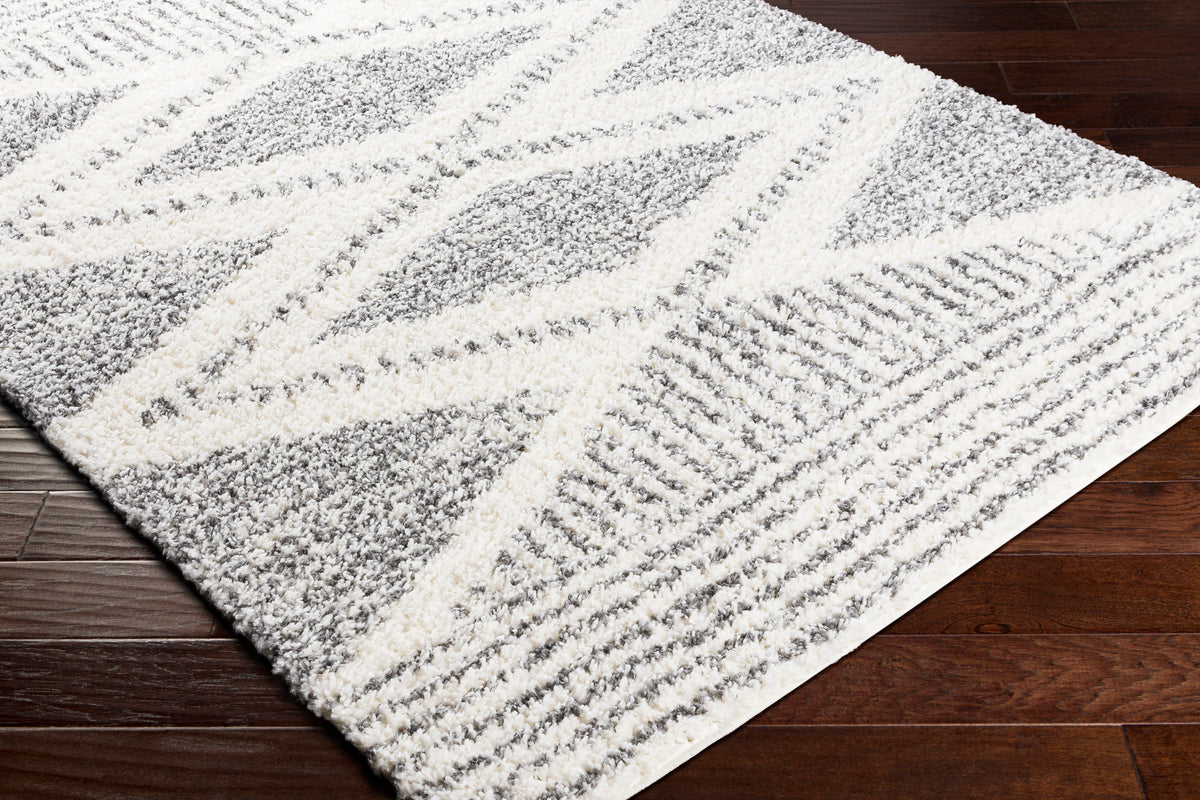 surya rug co deluxe shag dxs 2309 charcoal rug