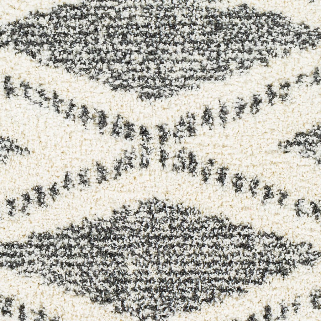 surya rug co deluxe shag dxs 2309 charcoal rug