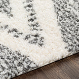 surya rug co deluxe shag dxs 2309 charcoal rug