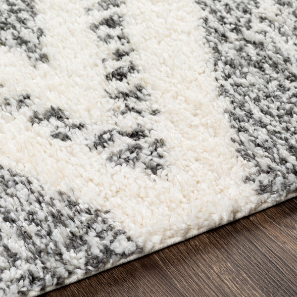 surya rug co deluxe shag dxs 2309 charcoal rug