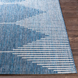 Rectangular Surya Rug Co. Eagean Bright Blue Rug | Eagean Rugs | Rugs Done Right 
