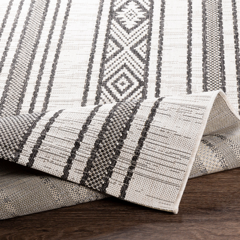 Surya Rug Co. Eagean Black Rug | Black Rugs | Rugs Done Right 