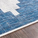 surya rug co eagean eag 2355 bright blue rug