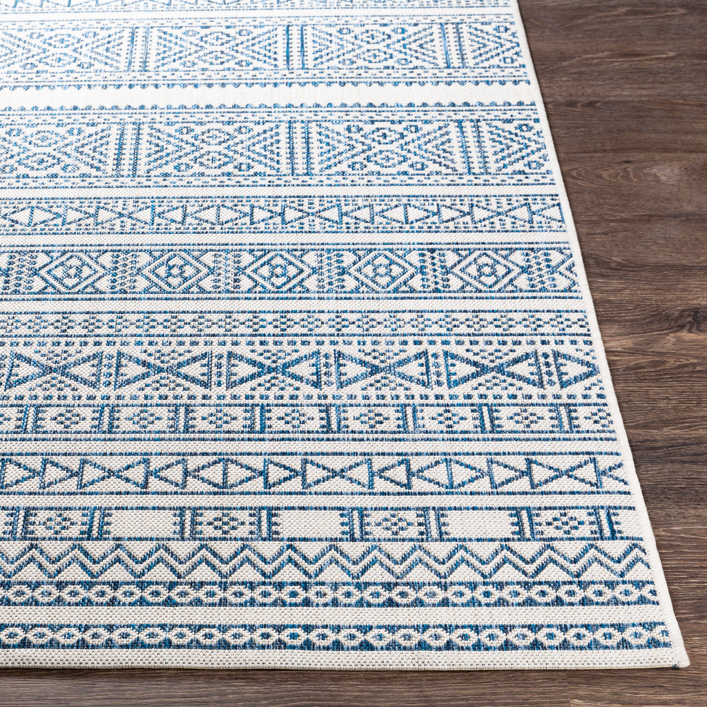 surya rug co eagean eag 2357 bright blue rug