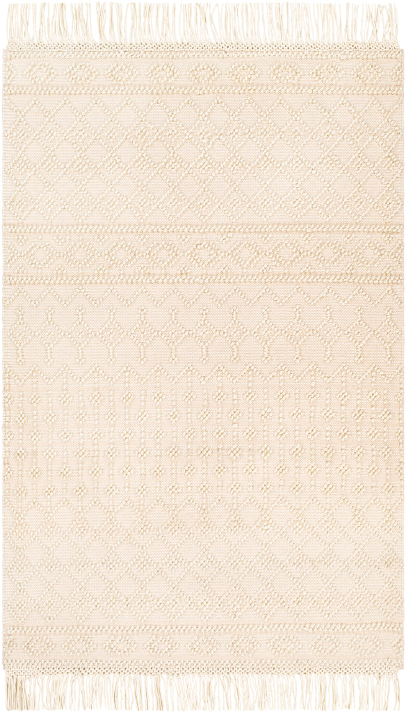 surya farmhouse tassels fts 2305 white rug
