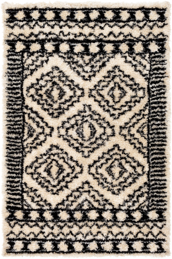 Surya Rug Co. Gibraltar Black Rug | Black Rugs | Rugs Done Right 