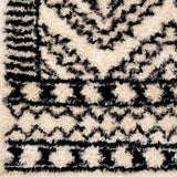 Surya Rug Co. Gibraltar Black Rug | Cream Rugs | Rugs Done Right 