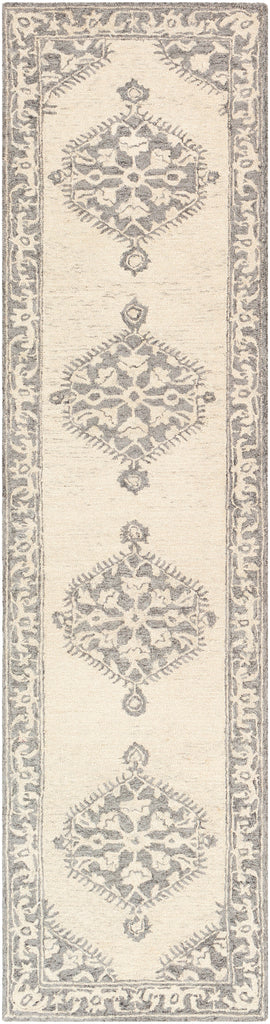 surya granada gnd 2307 medium gray rug