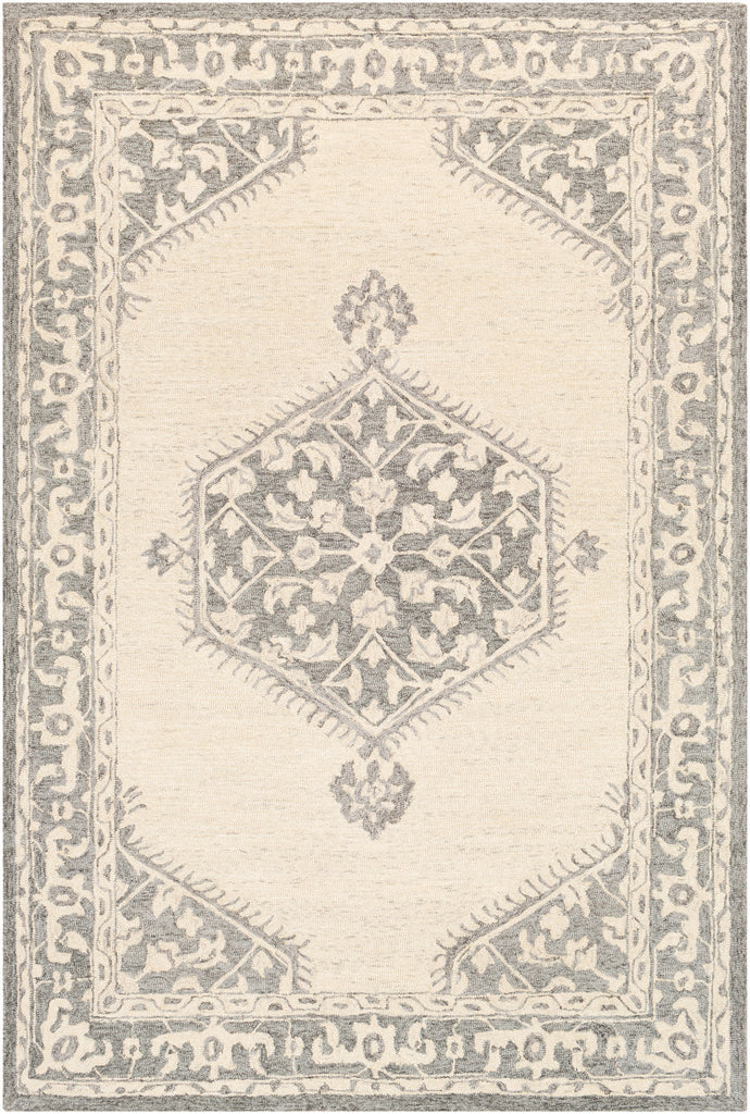 surya granada gnd 2307 medium gray rug