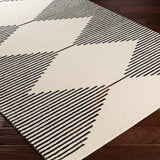 surya rug co granada gnd 2331 black rug