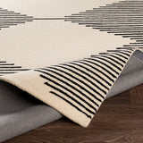 surya rug co granada gnd 2331 black rug