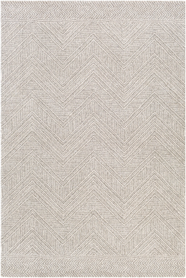 surya rug co gavic gvc 2300 silver gray rug