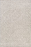 surya rug co gavic gvc 2300 silver gray rug