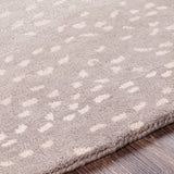 Surya Rug Co. Gazelle Medium Gray Rug | Taupe Rugs | Rugs Done Right 