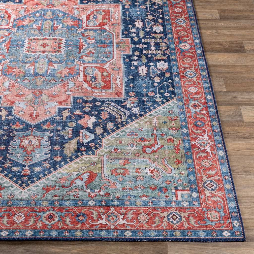Surya Iris Navy Rug | Navy Rugs | Rugs Done Right