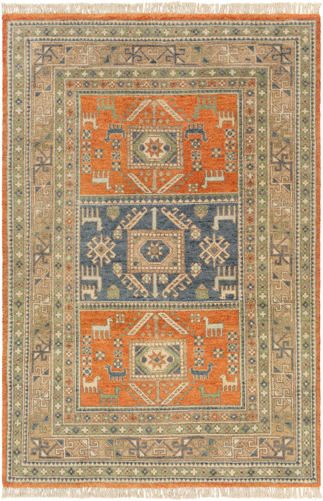 surya rug co isparta isp 1001 burnt orange rug