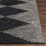 surya rug co lexington lex 2303 black rug