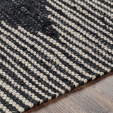 surya rug co lexington lex 2303 black rug