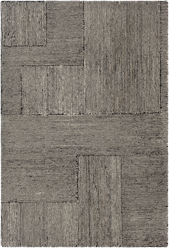 Rectangular Surya Rug Co. Maroc Black Rug | Black Rugs | Rugs Done Right