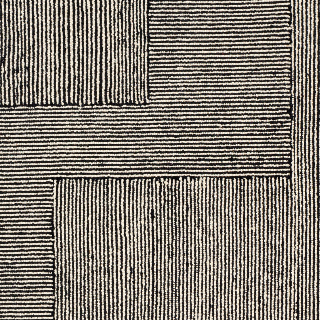 Rectangular Surya Rug Co. Maroc Black Rug | Black Rugs | Rugs Done Right