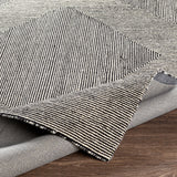 surya rug co maroc mar 2321 black rug