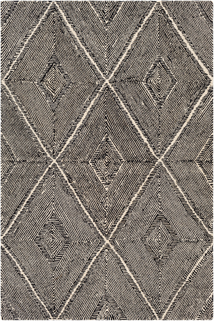 surya rug co maroc mar 2322 black rug